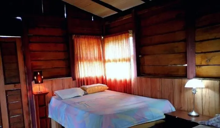 Basic Kulübe, 2 Çift Kişilik Yatak, Balkon, Dağ Manzaralı (Balcón canela #1)