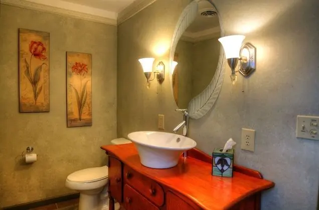 Oda, Özel Banyo (Sage Room)