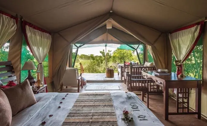 Luxury Çadır, 1 Yatak Odası, Teras, Dağ Manzaralı