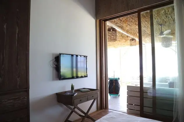 Deluxe Oda, 1 En Büyük (King) Boy Yatak, Plaj Manzaralı