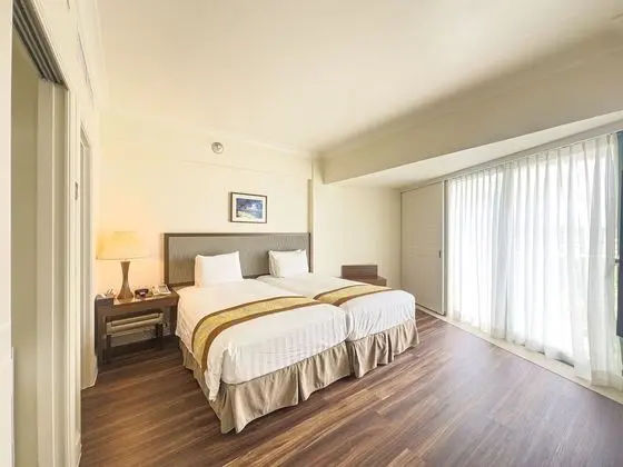 Deluxe Oda, Kısmi Deniz Manzarası (Two Single Beds [107x203cm / per bed])