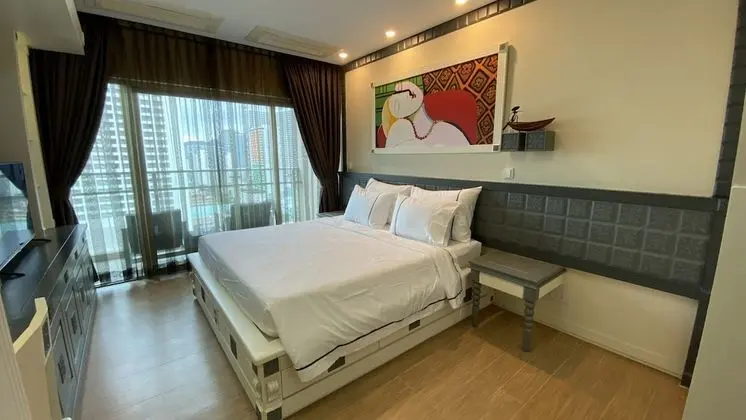 Deluxe Stüdyo, 1 Yatak Odası, Küçük Mutfak, Plaj Manzaralı