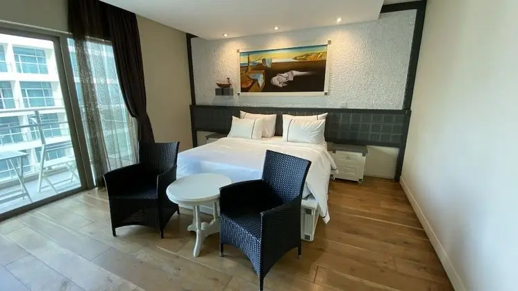 Luxury Apart Daire, 1 Yatak Odası, Küçük Mutfak, Plaj Manzaralı