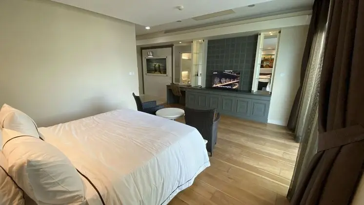 Luxury Apart Daire, 1 Yatak Odası, Küçük Mutfak, Plaj Manzaralı