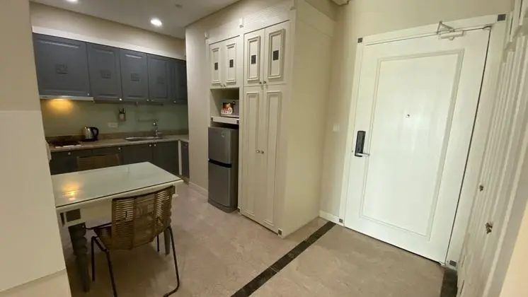 Luxury Apart Daire, 1 Yatak Odası, Küçük Mutfak, Plaj Manzaralı