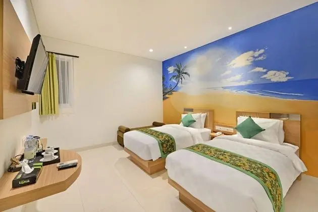 Deluxe Oda, 2 Tek Kişilik Yatak