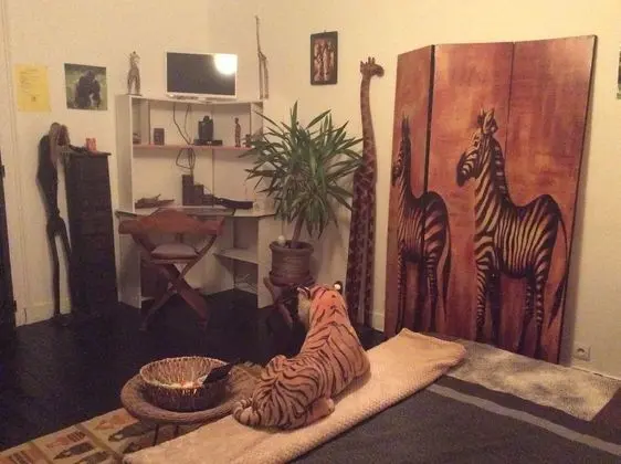 Tek Büyük Yataklı Oda, Bahçe Manzaralı (Africaine)