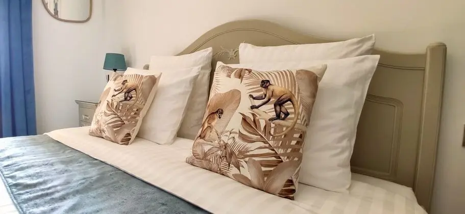 Deluxe Tek Büyük Yataklı Oda, Bahçe Manzaralı, Havuz Kenarı