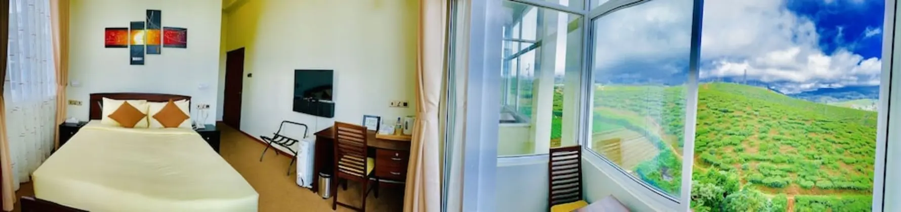 Superior Tek Büyük Yataklı Oda, 1 Çift Kişilik Yatak, Balkon, Dağ Manzaralı