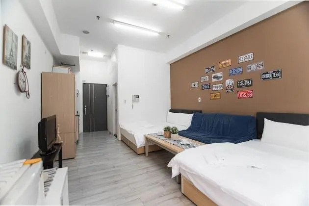 Superior Dört Kişilik Oda, Balkon, Avlu Manzaralı
