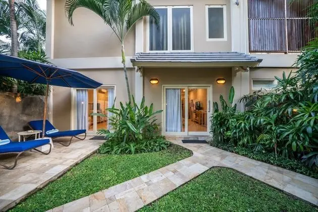 Deluxe Villa, 2 Yatak Odası, Kişiye Özel Havuzlu, Bahçe Manzaralı
