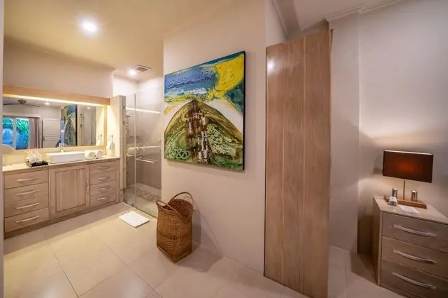 Deluxe Villa, 2 Yatak Odası, Kişiye Özel Havuzlu, Bahçe Manzaralı
