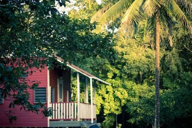 Jungle Cabin outside bathroom