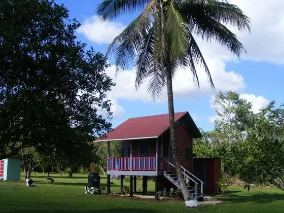 Jungle Cabin outside bathroom