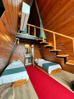 Bungalow, Deniz Manzaralı, Balkonlu