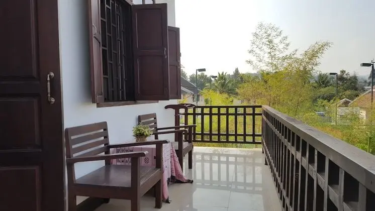 Deluxe Üç Kişilik Oda, 1 Yatak Odası, Balkon, Bahçe Manzaralı