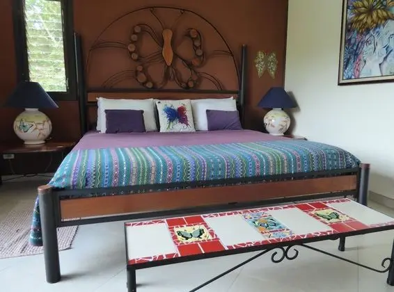 Oda, 1 En Büyük (King) Boy Yatak, Balkon, Göl Manzaralı (Butterfly Room)