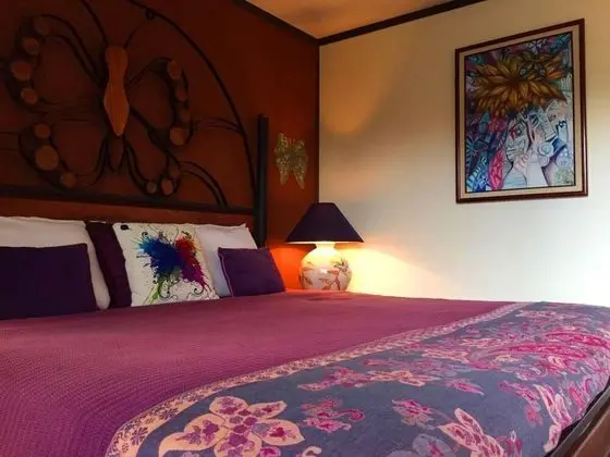 Oda, 1 En Büyük (King) Boy Yatak, Balkon, Göl Manzaralı (Butterfly Room)