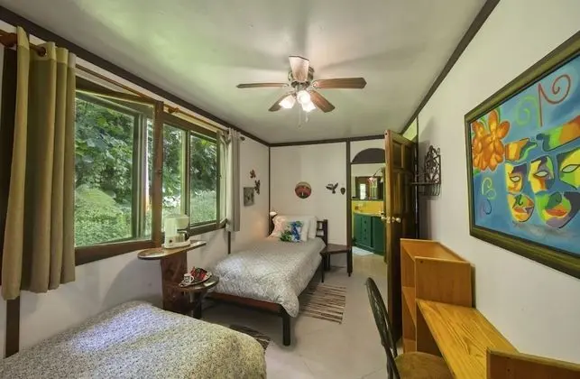 Tek Büyük Yataklı Oda, 2 Tek Kişilik Yatak (Flower Room)