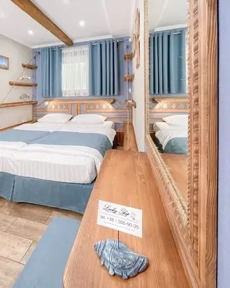 Deluxe Dört Kişilik Oda, 2 Büyük (Queen) Boy Yatak, Penceresiz