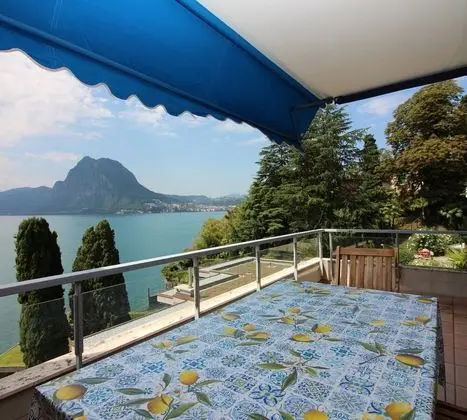 Family Apart Daire, Birden Çok Yatak, Bahçeli (Lugano Blue Marine On Lake Shore)