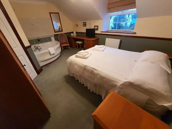 Tek Büyük Yataklı Oda, Banyolu/Duşlu ((Spa Bath in room))