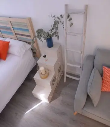 Habitación doble, 1 habitación (Blue) à Suites del Arenal. Blue. COME TO SEVILLA