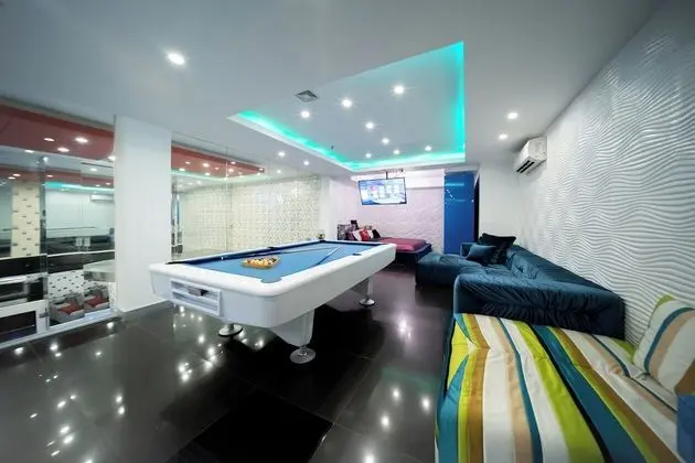 Honeymoon Çatı Katı (Loft), 1 En Büyük (King) Boy Yatak, Kişiye Özel Havuzlu
