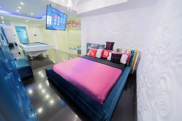 Honeymoon Çatı Katı (Loft), 1 En Büyük (King) Boy Yatak, Kişiye Özel Havuzlu