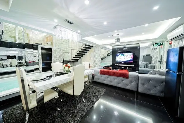 Luxury Çatı Katı (Loft), 2 Yatak Odası, Kişiye Özel Havuzlu
