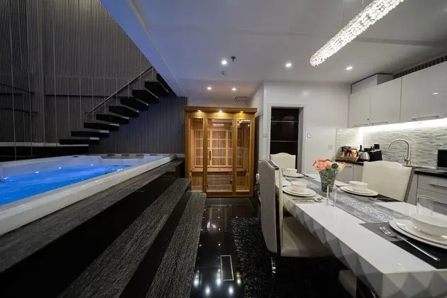 Luxury Çatı Katı (Loft), 2 Yatak Odası, Kişiye Özel Havuzlu