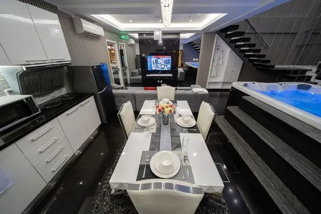 Luxury Çatı Katı (Loft), 2 Yatak Odası, Kişiye Özel Havuzlu