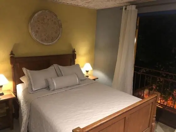 Deluxe Tek Büyük Yataklı Oda, 1 Çift Kişilik Yatak, Balkon, Bahçe Manzaralı