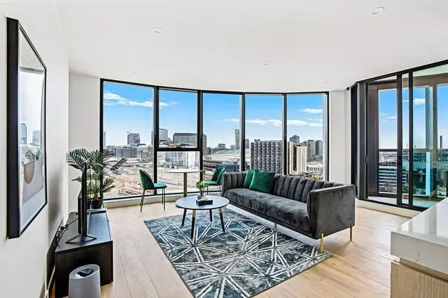 Deluxe Apart Daire, 2 Yatak Odası, Şehir Manzaralı