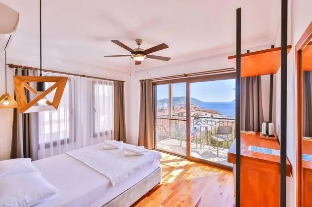 Deluxe Oda, Deniz Manzaralı, Balkonlu