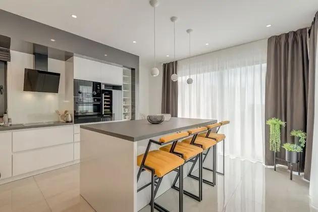 Design Villa, Şömine, Deniz Manzaralı