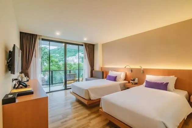 Deluxe Tek Büyük veya İki Ayrı Yataklı Oda, Balkon