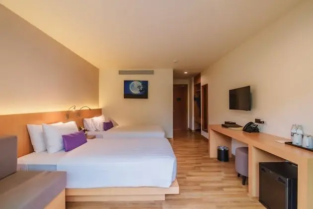 Deluxe Tek Büyük veya İki Ayrı Yataklı Oda, Balkon
