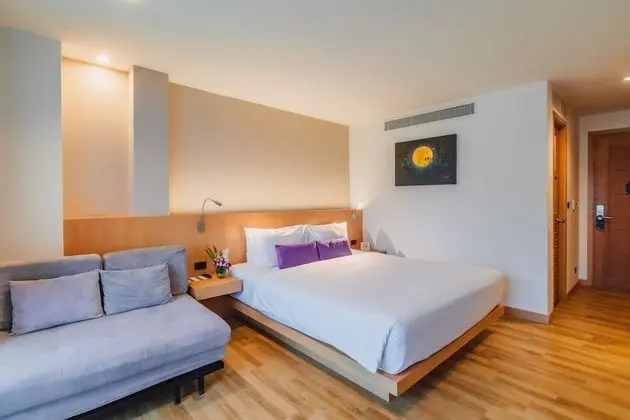 Deluxe Tek Büyük veya İki Ayrı Yataklı Oda, Balkon