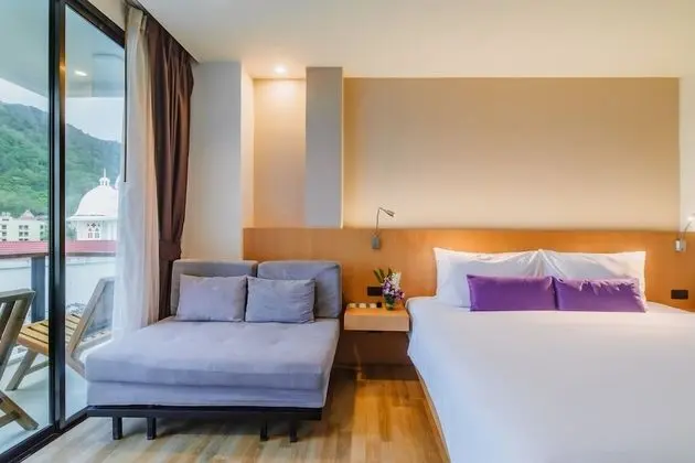 Deluxe Tek Büyük veya İki Ayrı Yataklı Oda, Balkon