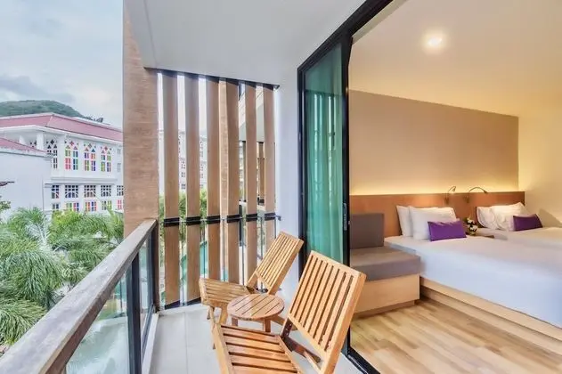 Deluxe Tek Büyük veya İki Ayrı Yataklı Oda, Balkon