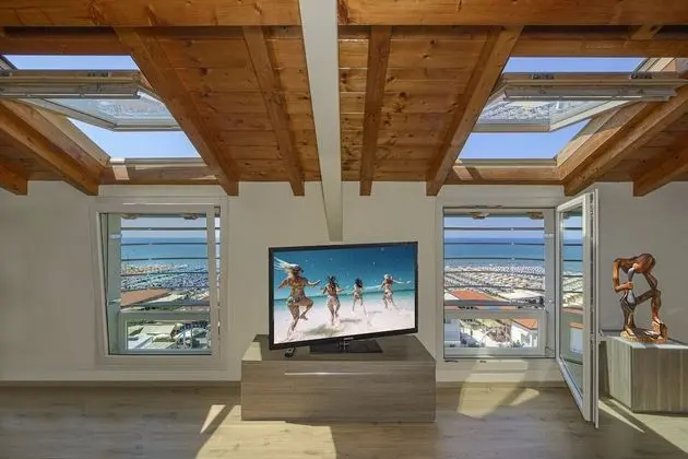 Exclusive Çatı Katı Süiti (Penthouse), 2 Yatak Odası, Deniz Manzaralı