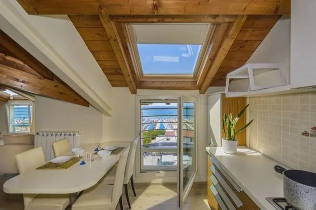 Exclusive Çatı Katı Süiti (Penthouse), 2 Yatak Odası, Deniz Manzaralı
