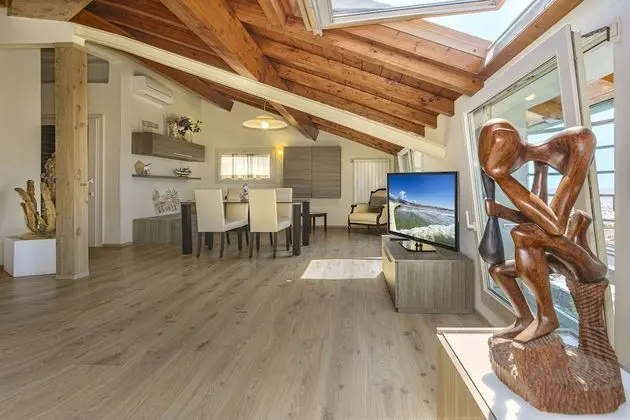 Exclusive Çatı Katı Süiti (Penthouse), 2 Yatak Odası, Deniz Manzaralı