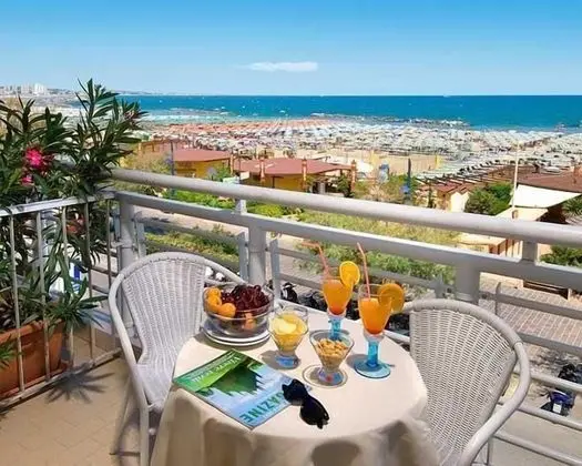 Tek Büyük veya İki Ayrı Yataklı Oda, Balkon