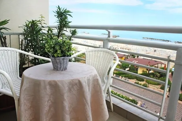 Tek Büyük veya İki Ayrı Yataklı Oda, Balkon, Deniz Manzaralı
