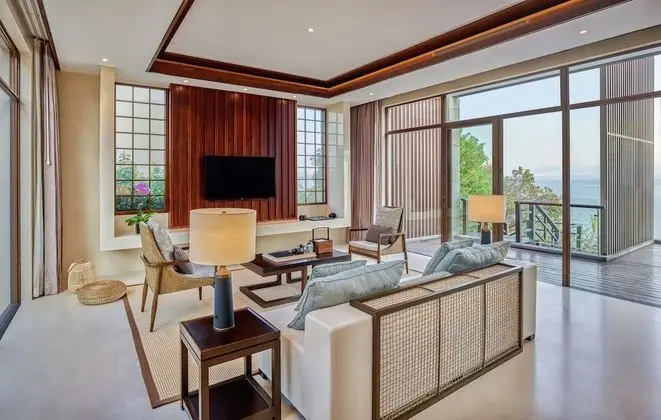 Deluxe Villa, 1 En Büyük (King) Boy Yatak, Havuz Manzaralı