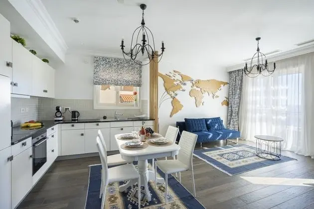 Apart Daire, 2 Yatak Odası, Deniz Manzaralı (C-606)