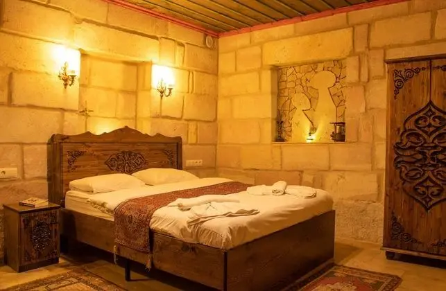 Traditional Tek Büyük Yataklı Oda, 1 Büyük (Queen) Boy Yatak, Üzüm Asması Manzaralı
