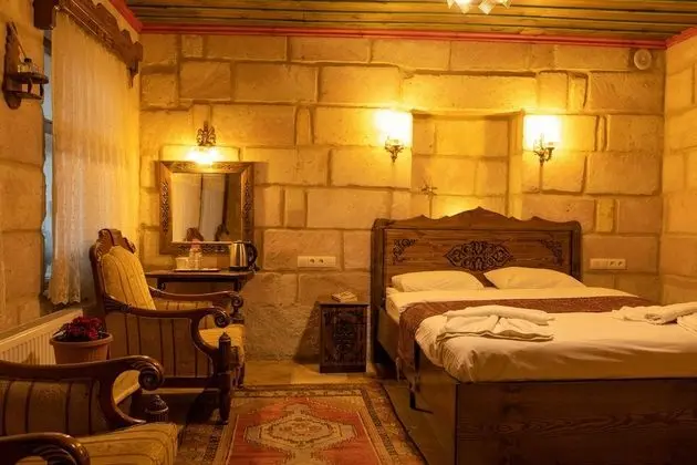 Traditional Tek Büyük Yataklı Oda, 1 Büyük (Queen) Boy Yatak, Üzüm Asması Manzaralı